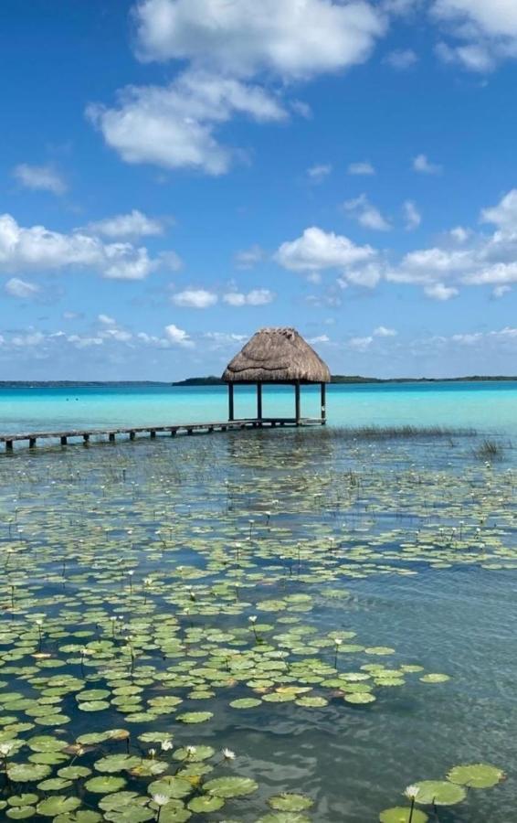 Muelle36 Hostel Bacalar Esterno foto